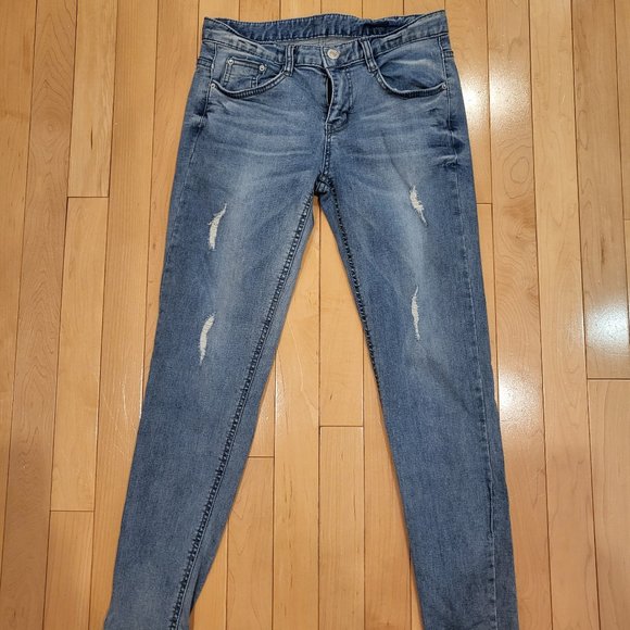 PopJeans Premium Skinny Jeans Made in Korea Size 25 - Picture 1 of 1